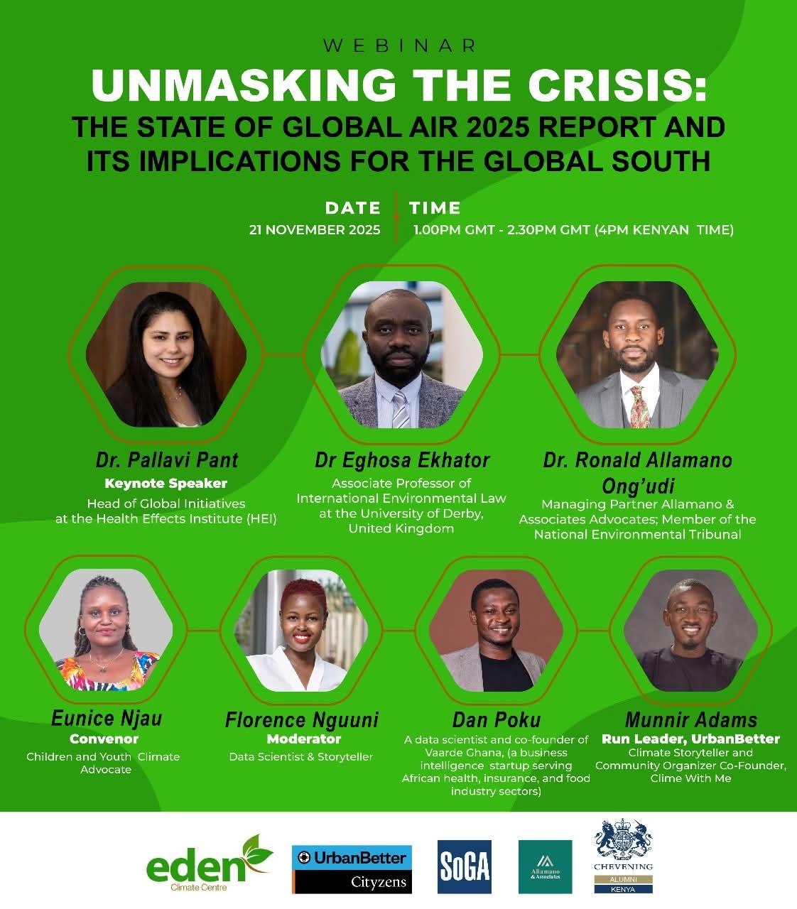 Unmasking the Crisis - Webinar Decodes Landmark Air Quality Report for Africa, Reveals Paths to Action